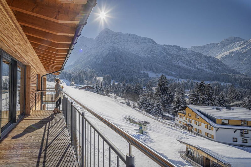 Sonnenbalkon-Luxuslodge Bärenkopf