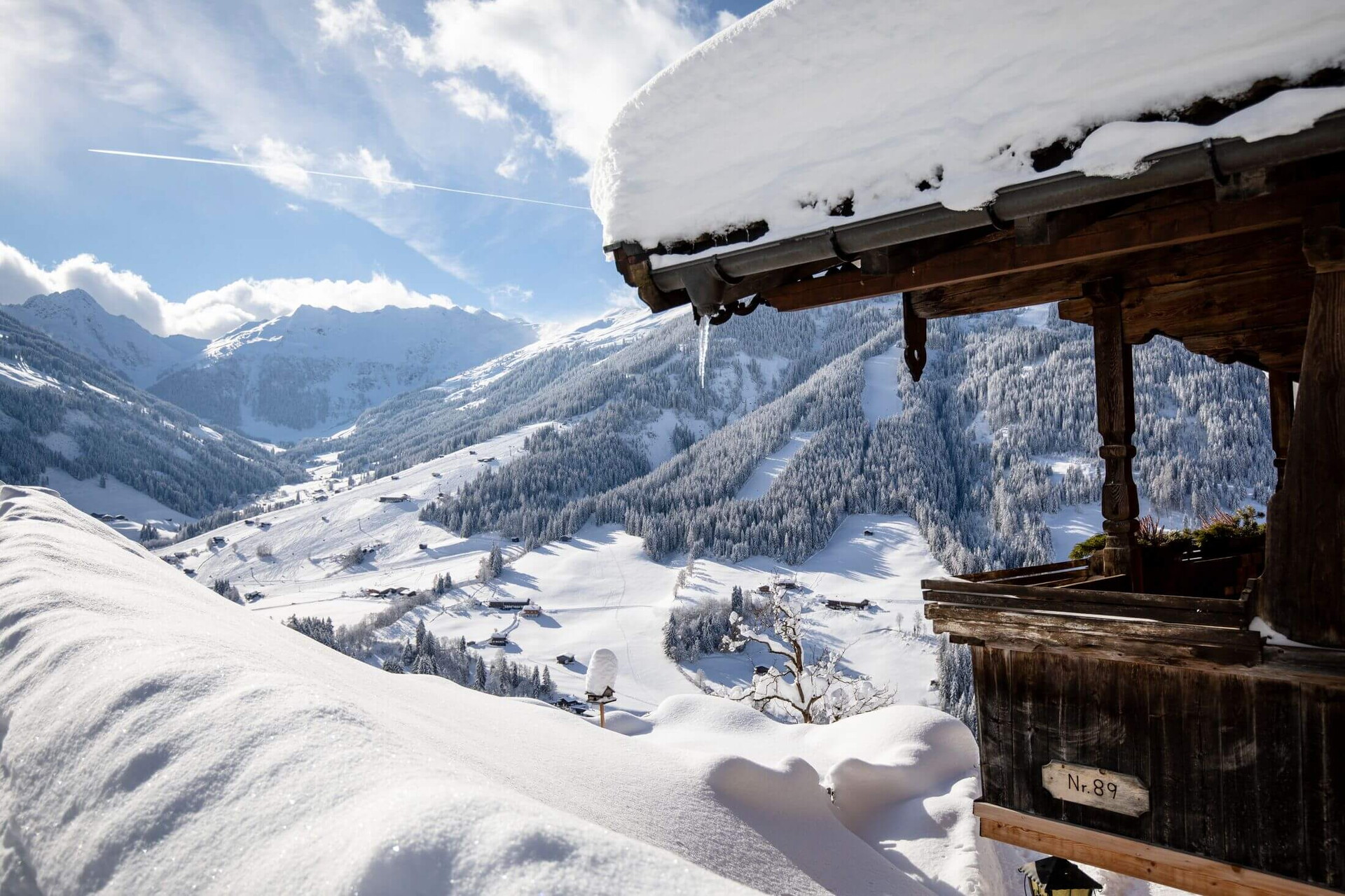 Die bezaubernde Winterlandschaft im Alpbachtal genießen.