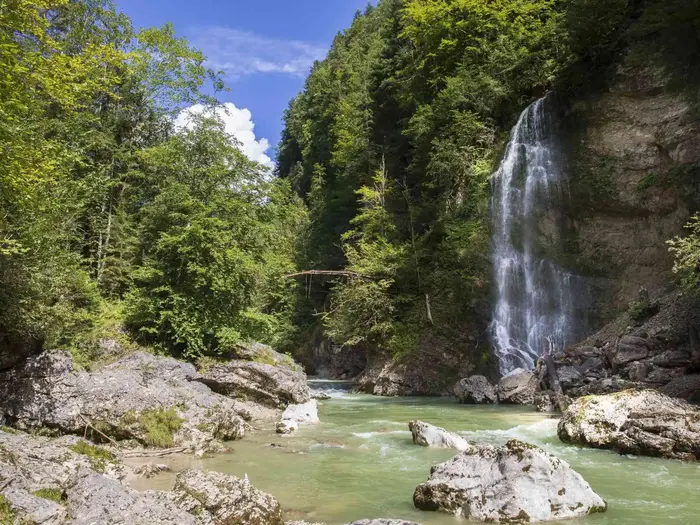 Gorge hiking in the Alpbachtal