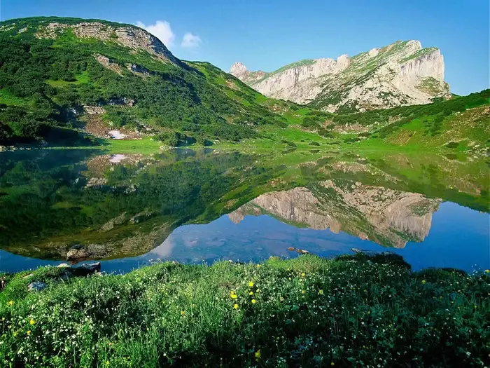 Zireiner See in the Rofan
