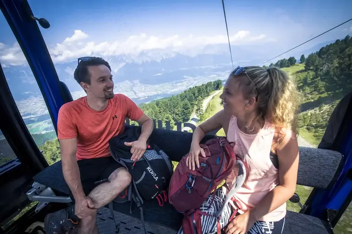 Up with the Glungezerbahn