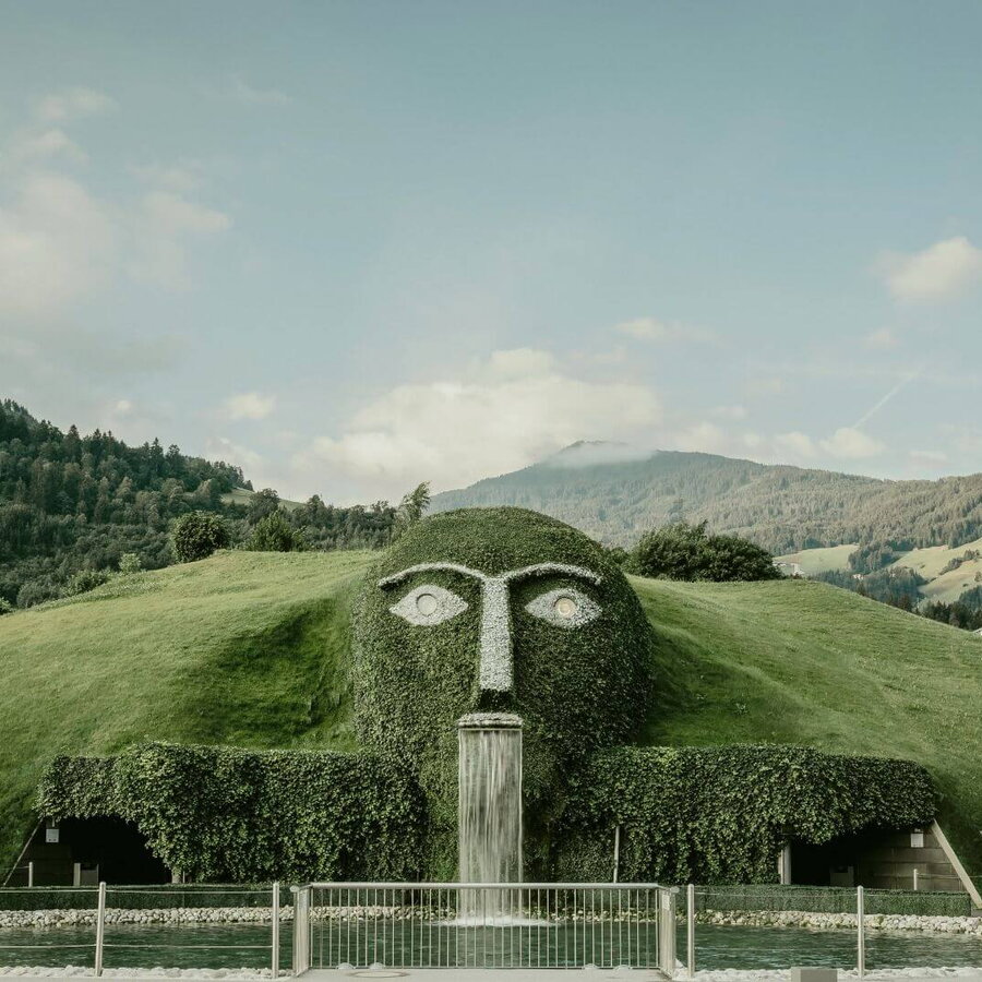 Der Riese bei den Kristallwelten in Wattens.
