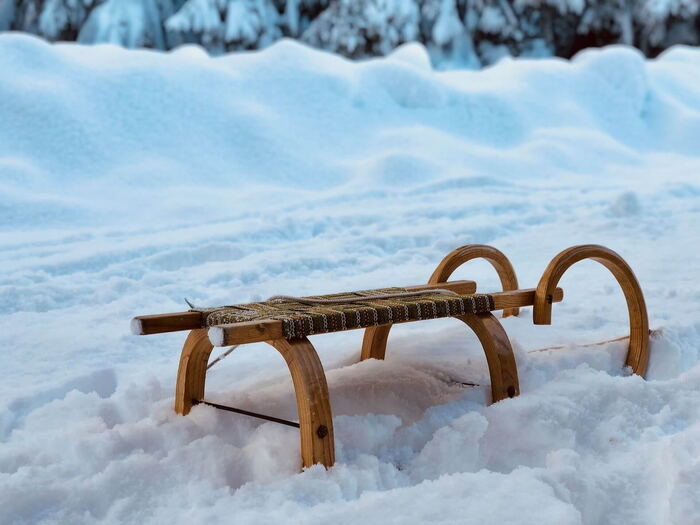 Tobogganing in the Silberregion