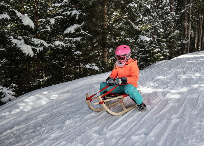 Tobogganing and winter hiking