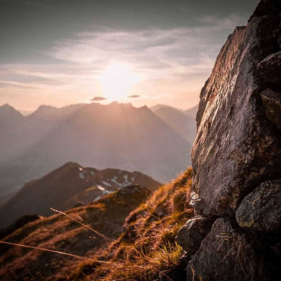 Das Kellerjoch mit Bergblick.