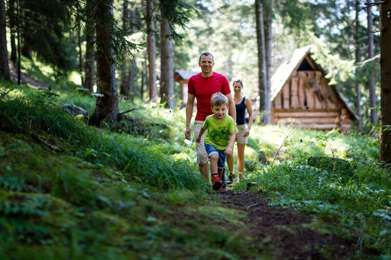 Den Sagenweg in der Oberwölz mit den Kindern endtecken.
