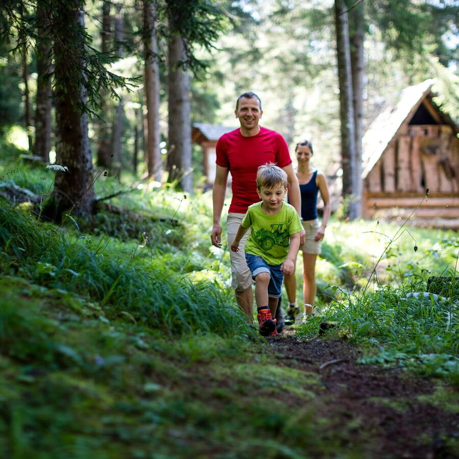 Den Sagenweg in der Oberwölz mit den Kindern endtecken.