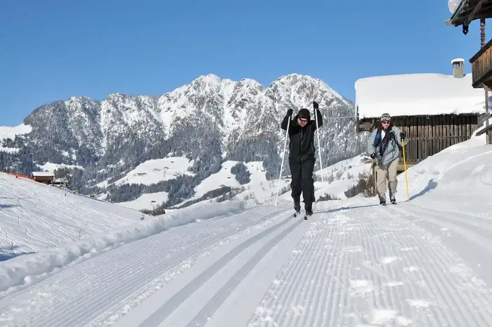 Cross-country skiing in the Alpbachtal