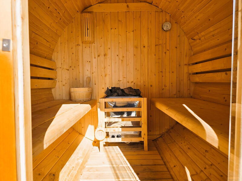 Private wooden sauna in the Alpenrehblick on the Vomperberg