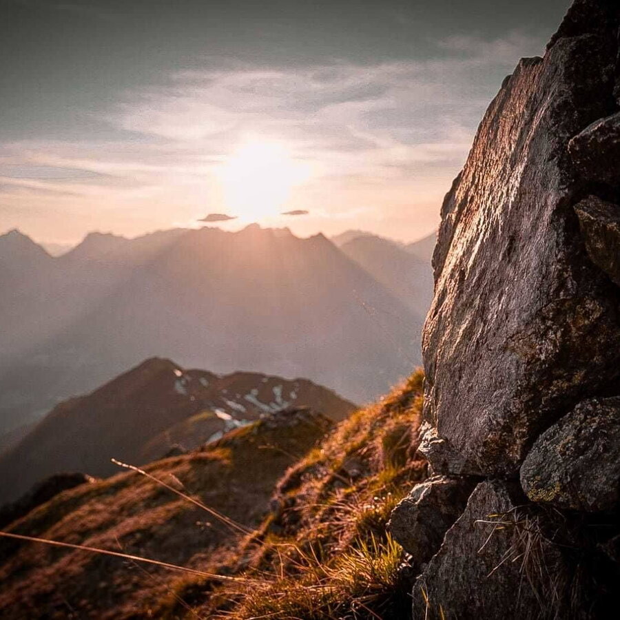 Das Kellerjoch mit Bergblick.