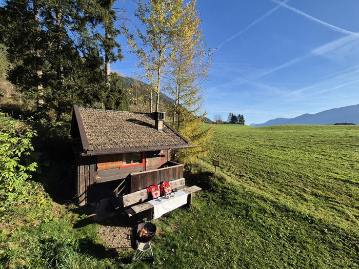 Waldhüttl am Karwendelgebirge