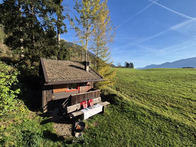 Waldhüttl am Karwendelgebirge