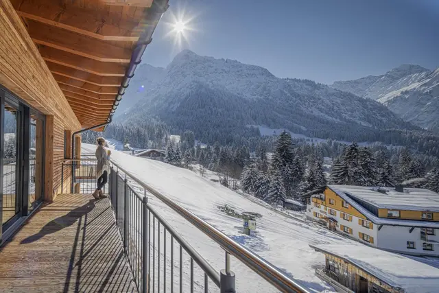 Sonnenbalkon-Luxuslodge Bärenkopf