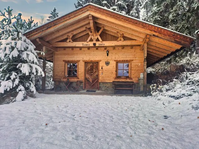 Tiroler Hütte am Karwendelgebirge