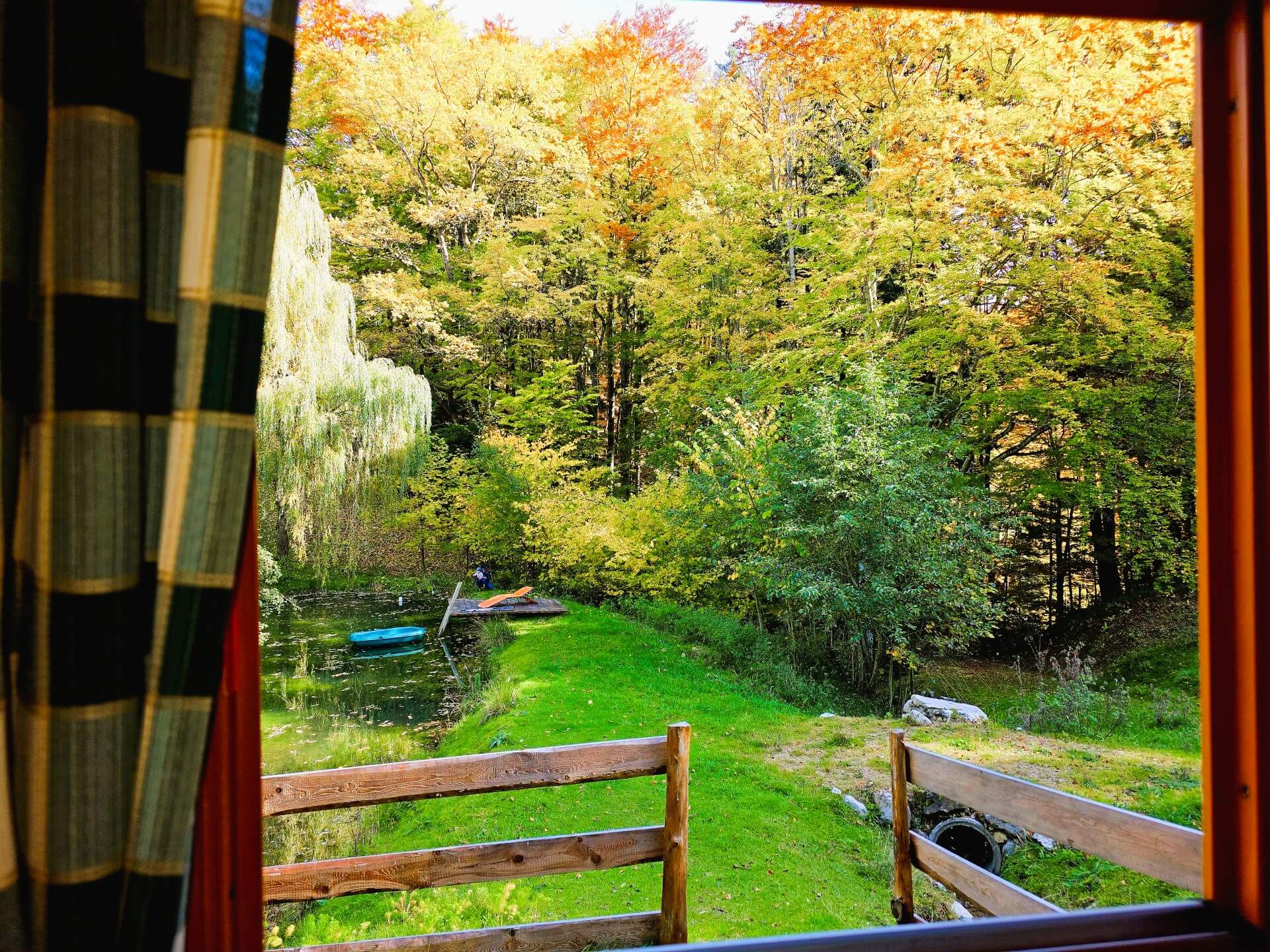 Mühlenhütte am Privatteich im Mostviertel