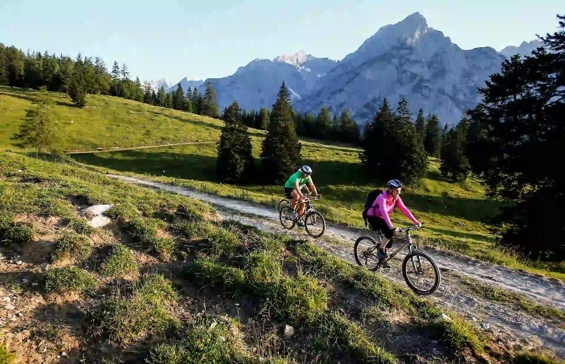 Mit dem Bike zur Hinterhornalm