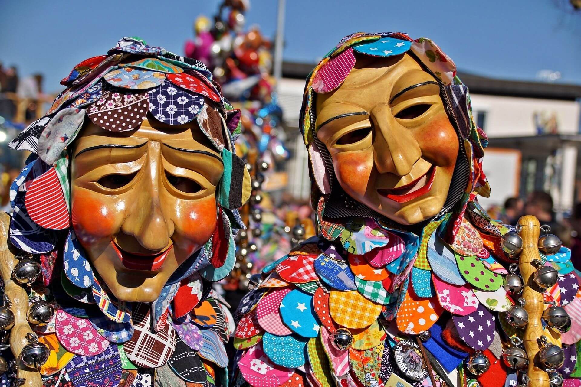 Carnival parade (Fasching) – activity on a hut holiday