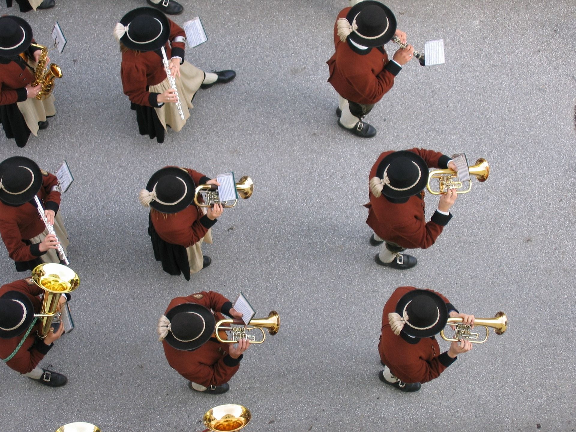 Village festival & brass band – activity on a hut holiday