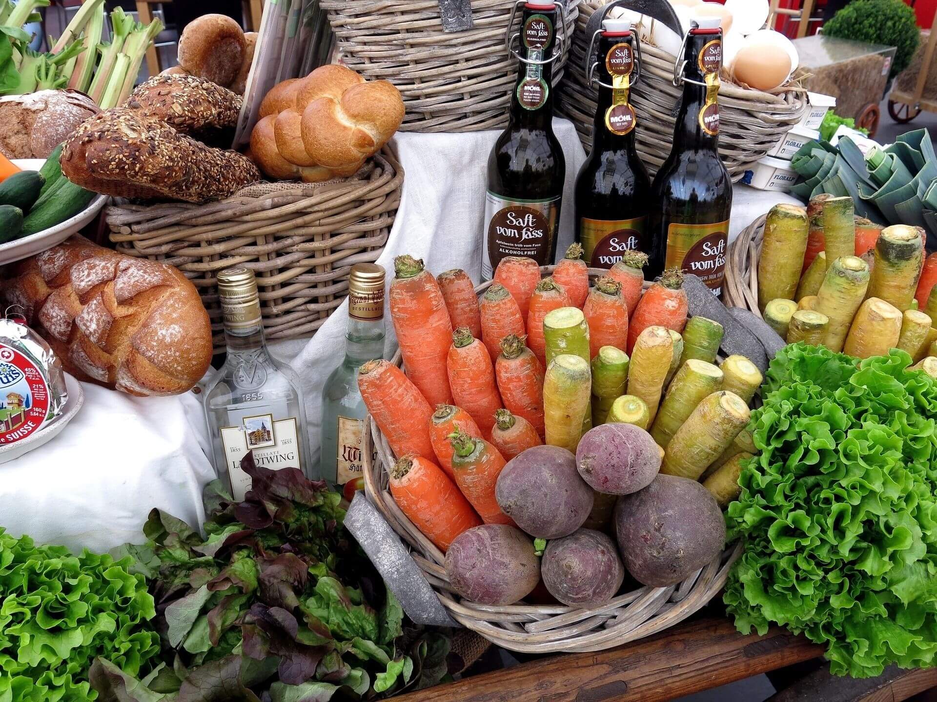 Regional food for the hut holiday